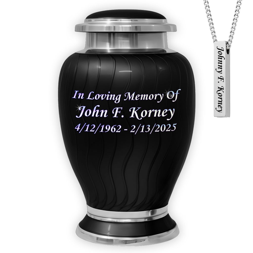Minimalistic Hotep Cremation Urn