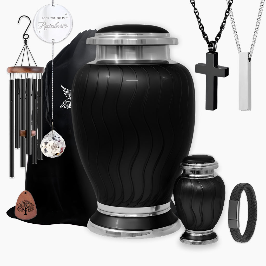 Minimalistic Hotep Cremation Urn