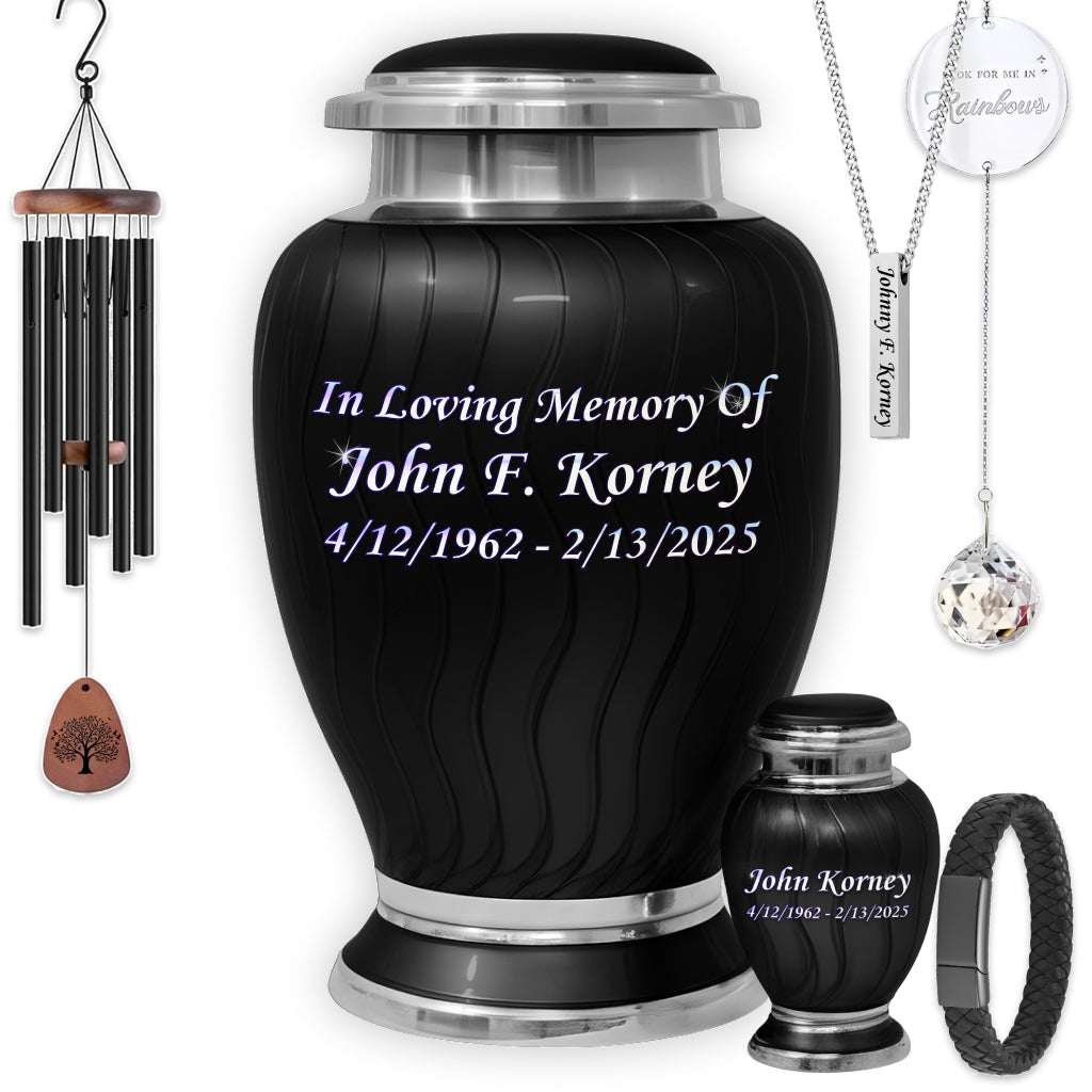 Minimalistic Hotep Cremation Urn