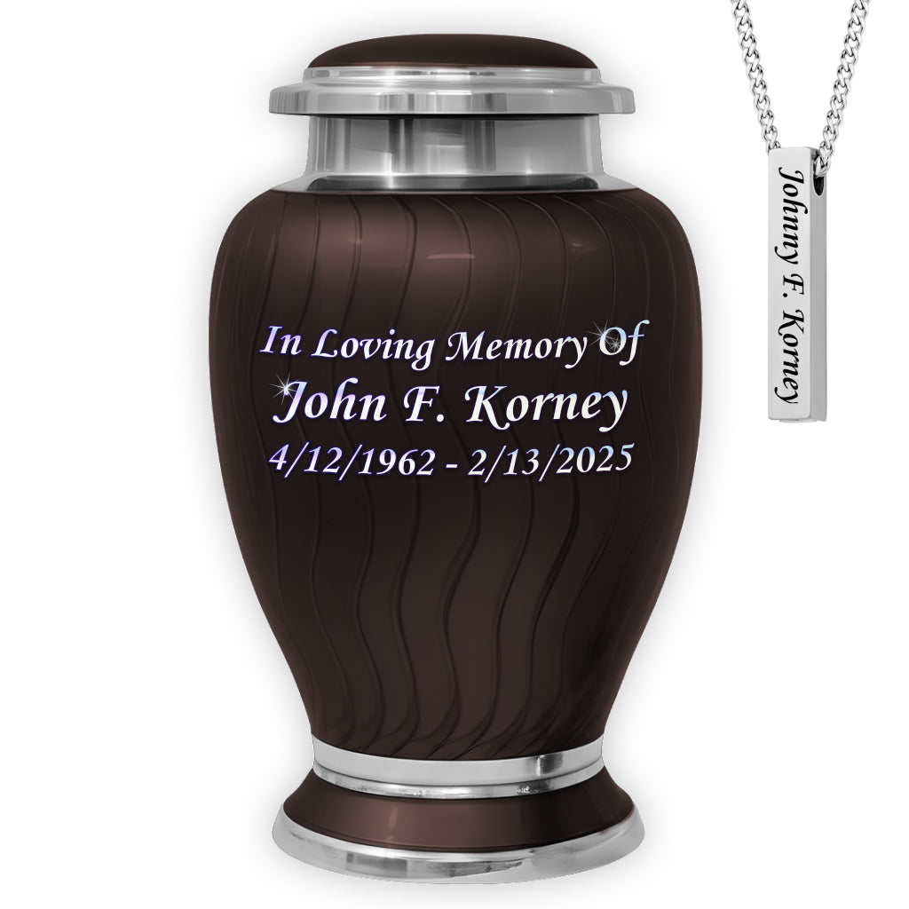 Minimalistic Hotep Cremation Urn