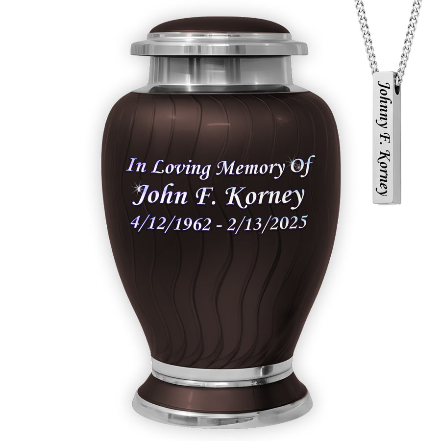 Minimalistic Hotep Cremation Urn