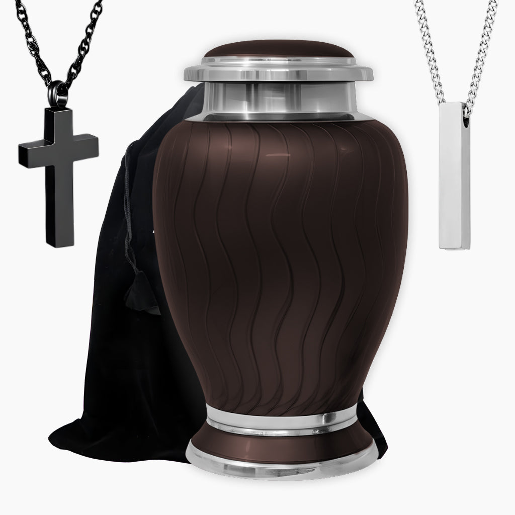 Minimalistic Hotep Cremation Urn