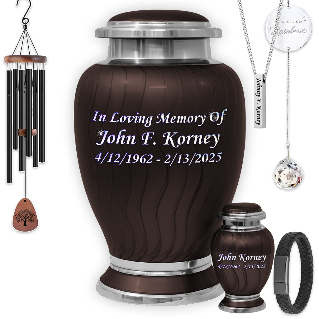 Minimalistic Hotep Cremation Urn