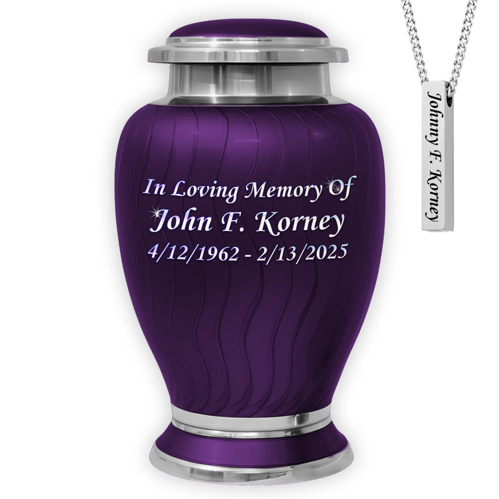 Elegant Hotep Cremation Urn