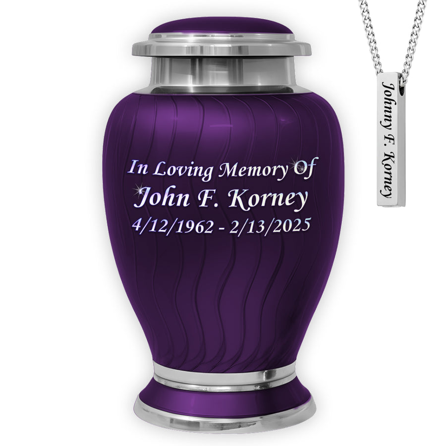 Elegant Hotep Cremation Urn