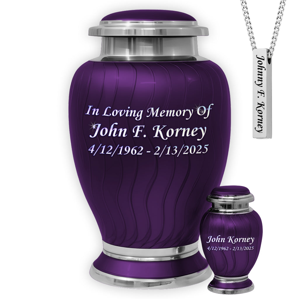 Elegant Hotep Cremation Urn