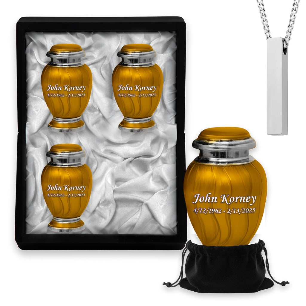 Vibrant Hotep Cremation Urn