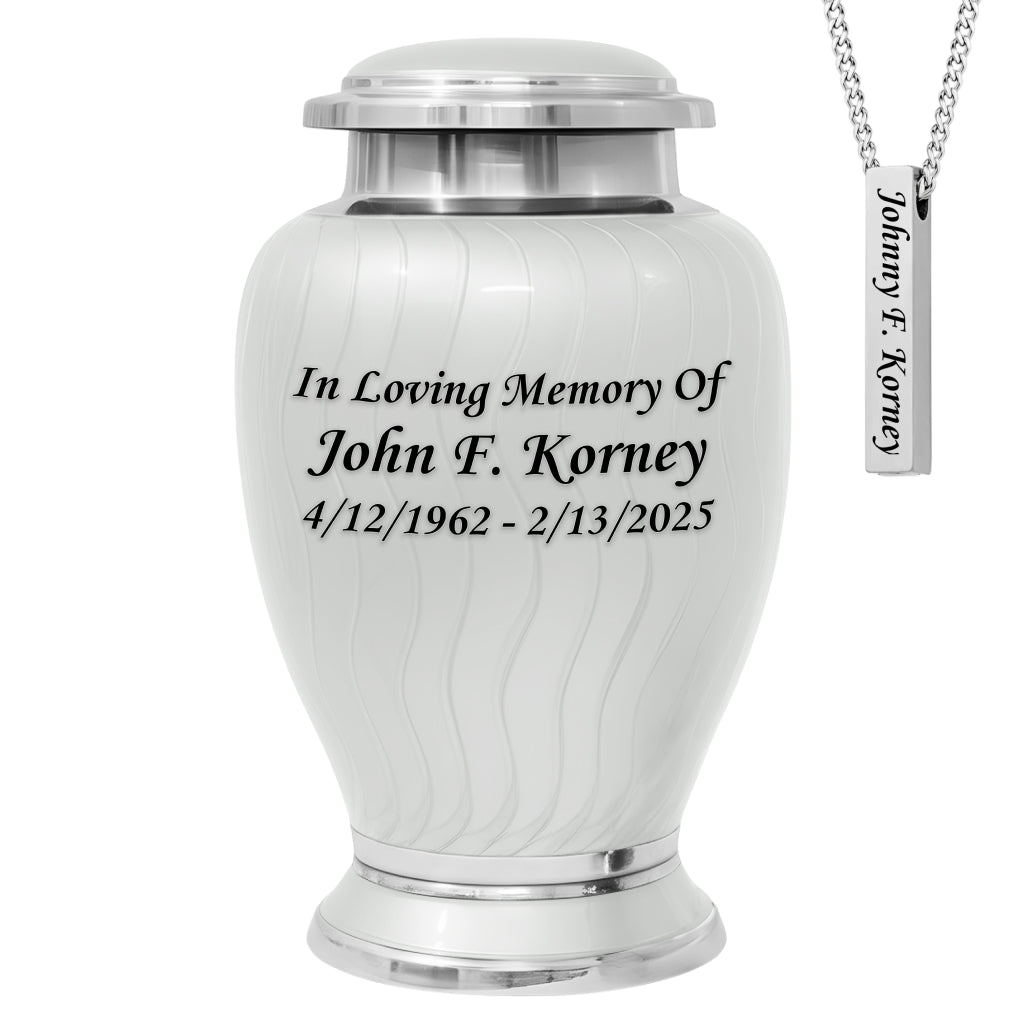 Minimalistic Hotep Cremation Urn