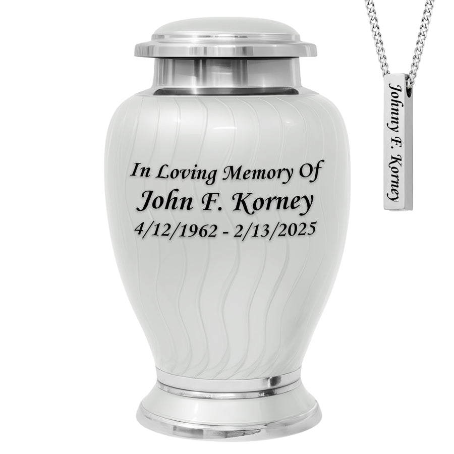 Minimalistic Hotep Cremation Urn