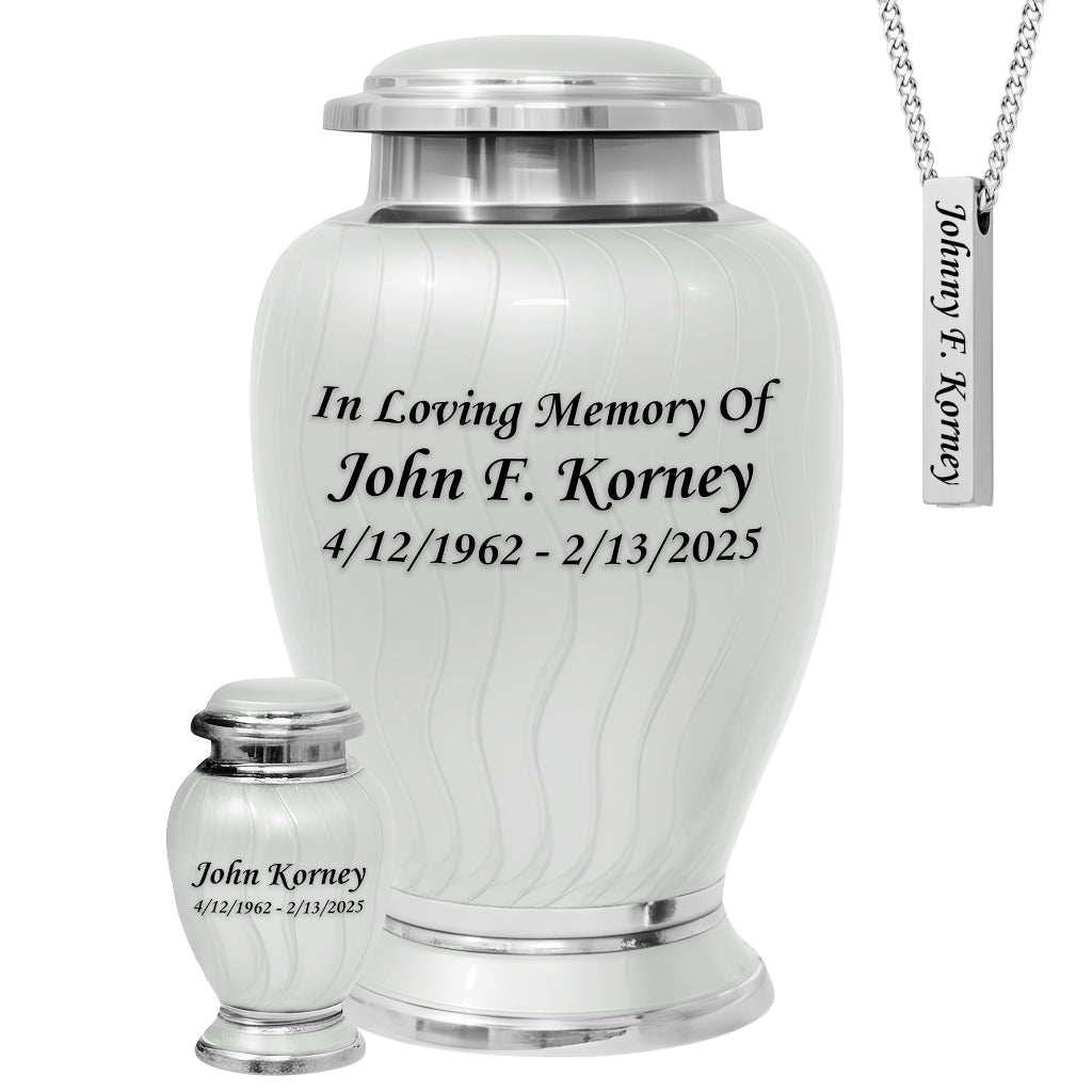 Minimalistic Hotep Cremation Urn