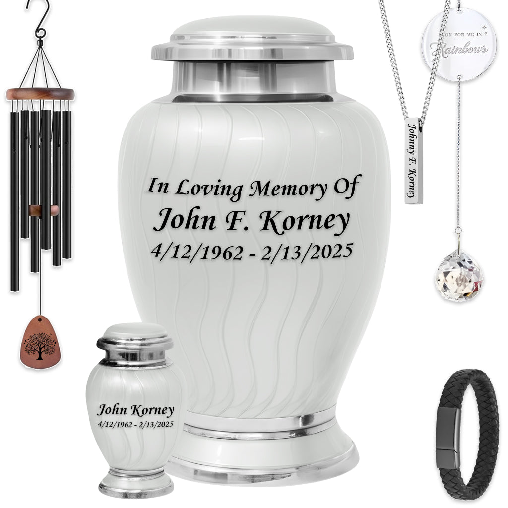 Minimalistic Hotep Cremation Urn