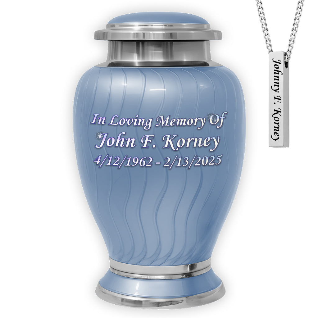 Vibrant Hotep Cremation Urn