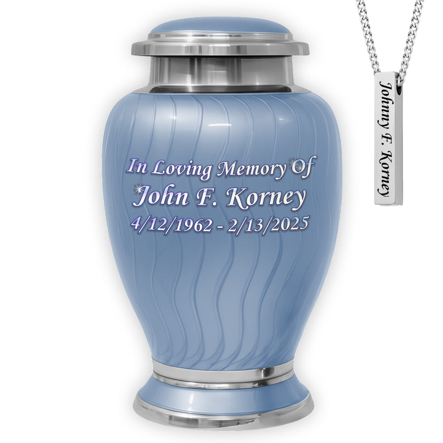 Vibrant Hotep Cremation Urn