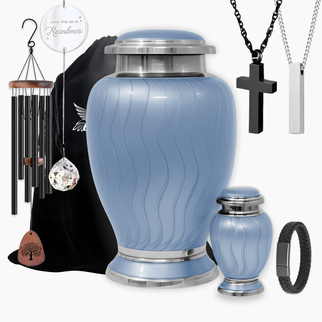 Vibrant Hotep Cremation Urn