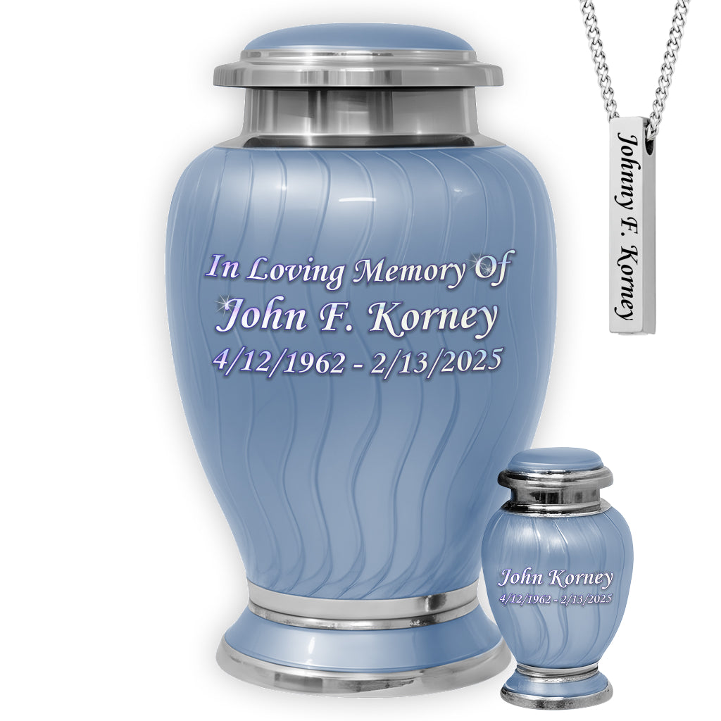 Vibrant Hotep Cremation Urn