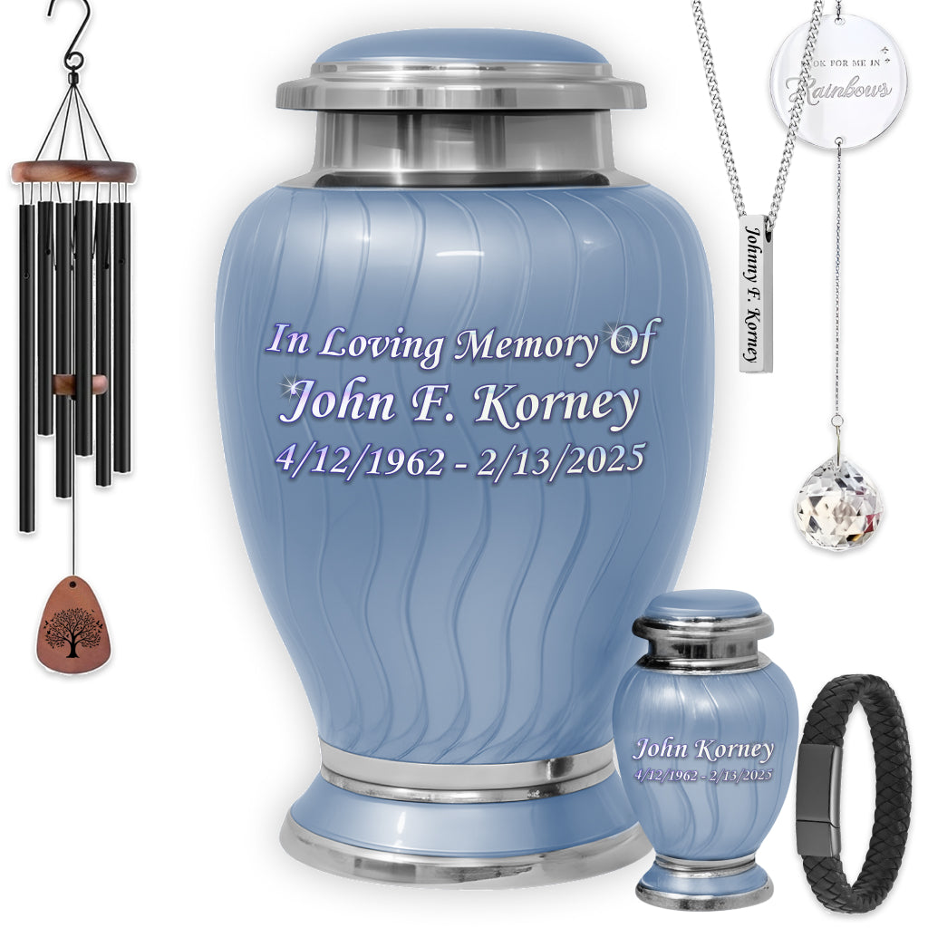 Vibrant Hotep Cremation Urn