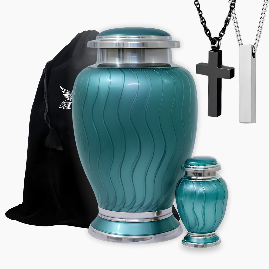 Vibrant Hotep Cremation Urn