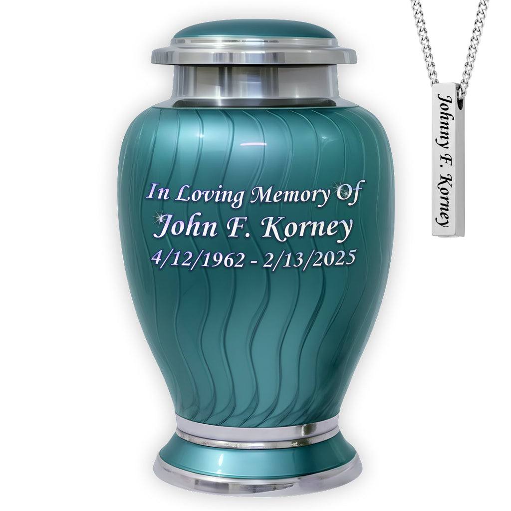 Vibrant Hotep Cremation Urn