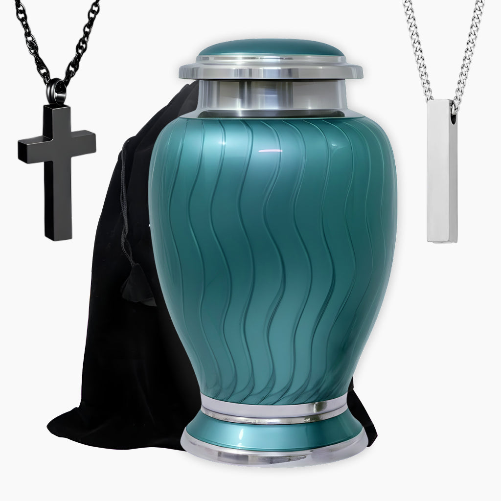 Vibrant Hotep Cremation Urn