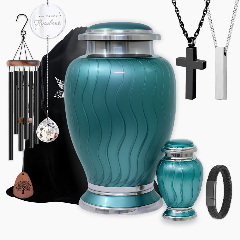 Vibrant Hotep Cremation Urn