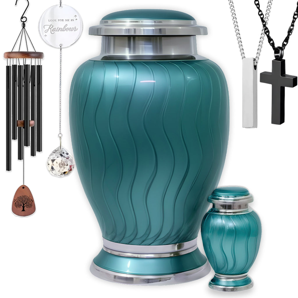 Vibrant Hotep Cremation Urn