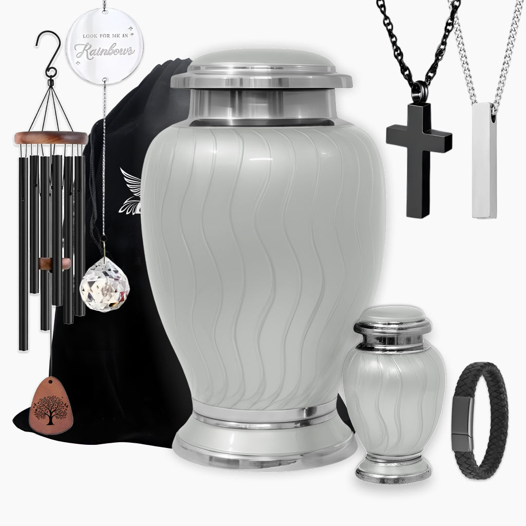 Minimalistic Hotep Cremation Urn