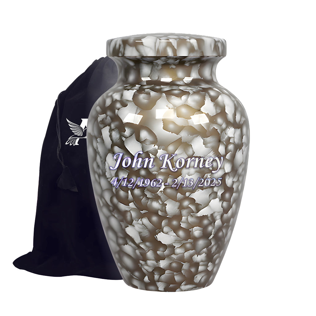 Motif Cloud Cremation Urn