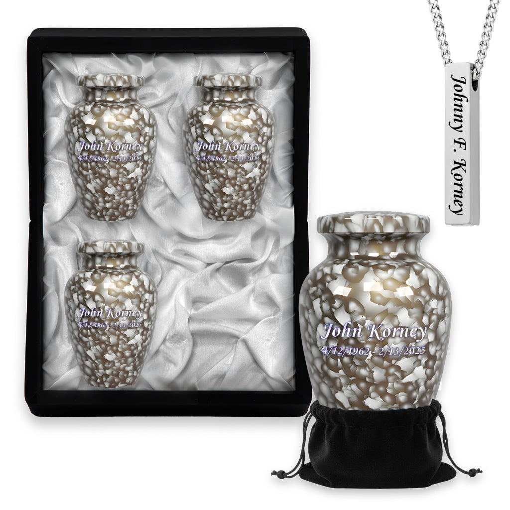 Motif Cloud Cremation Urn