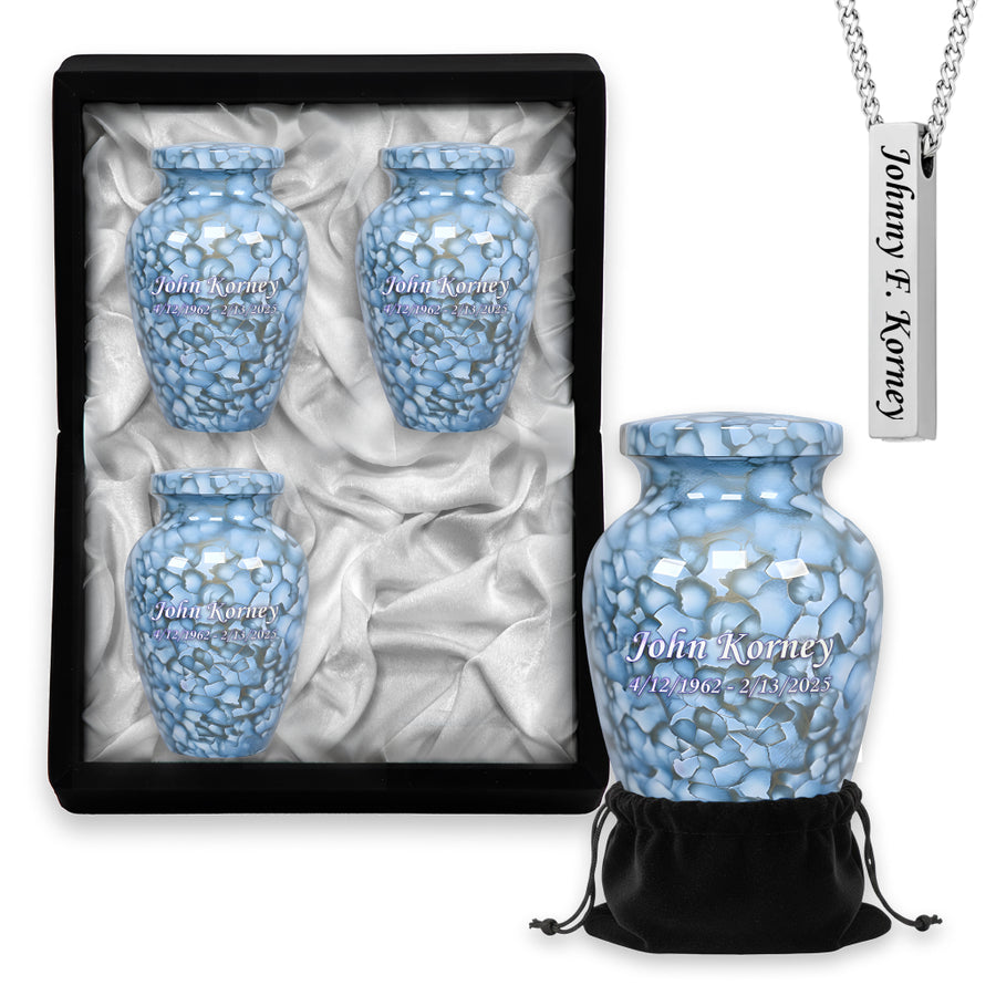 Motif Cloud Cremation Urn