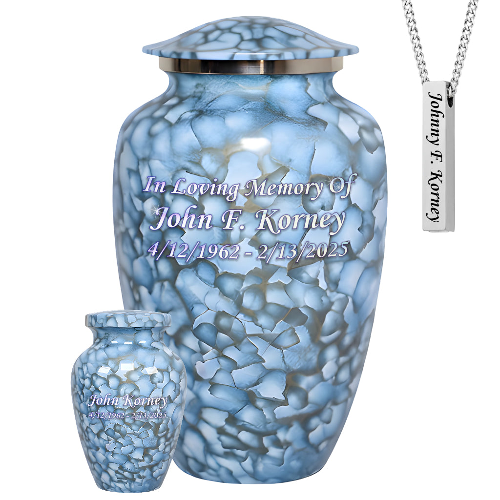 Motif Cloud Cremation Urn