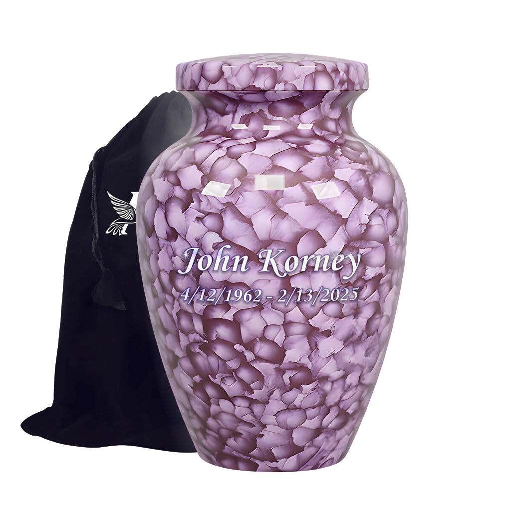 Motif Cloud Cremation Urn