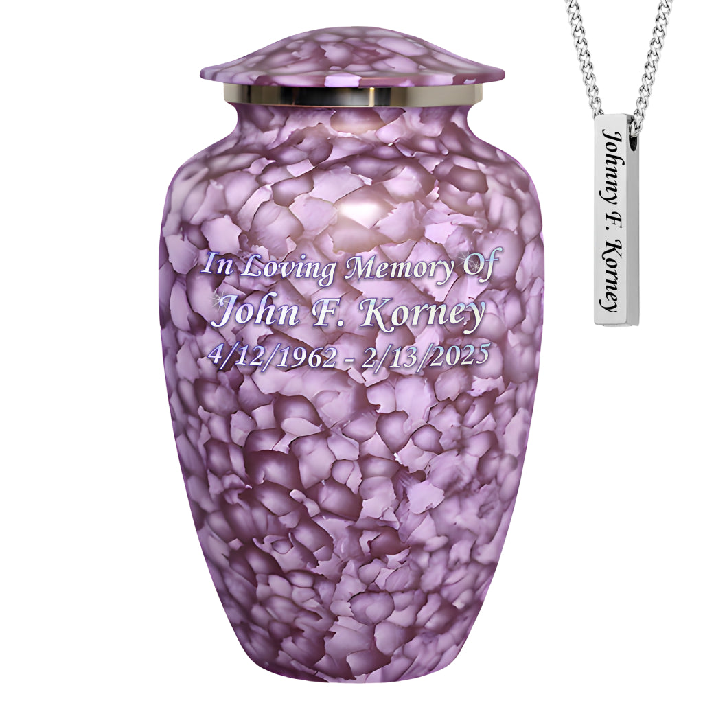 Motif Cloud Cremation Urn