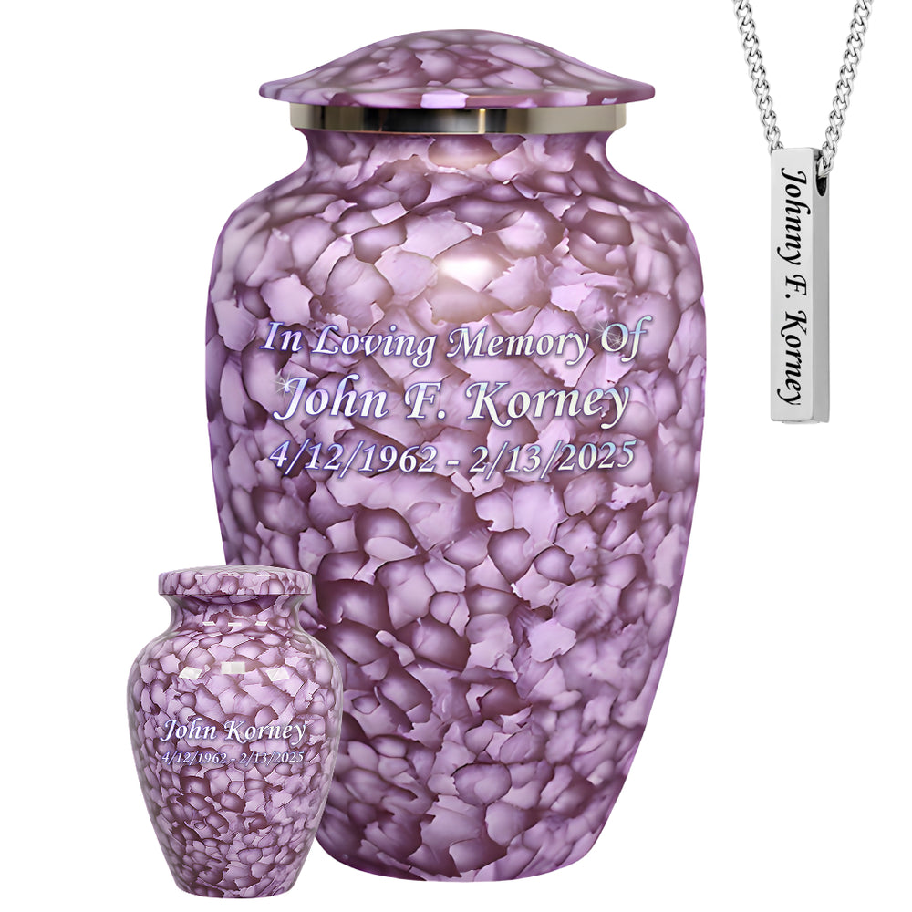 Motif Cloud Cremation Urn