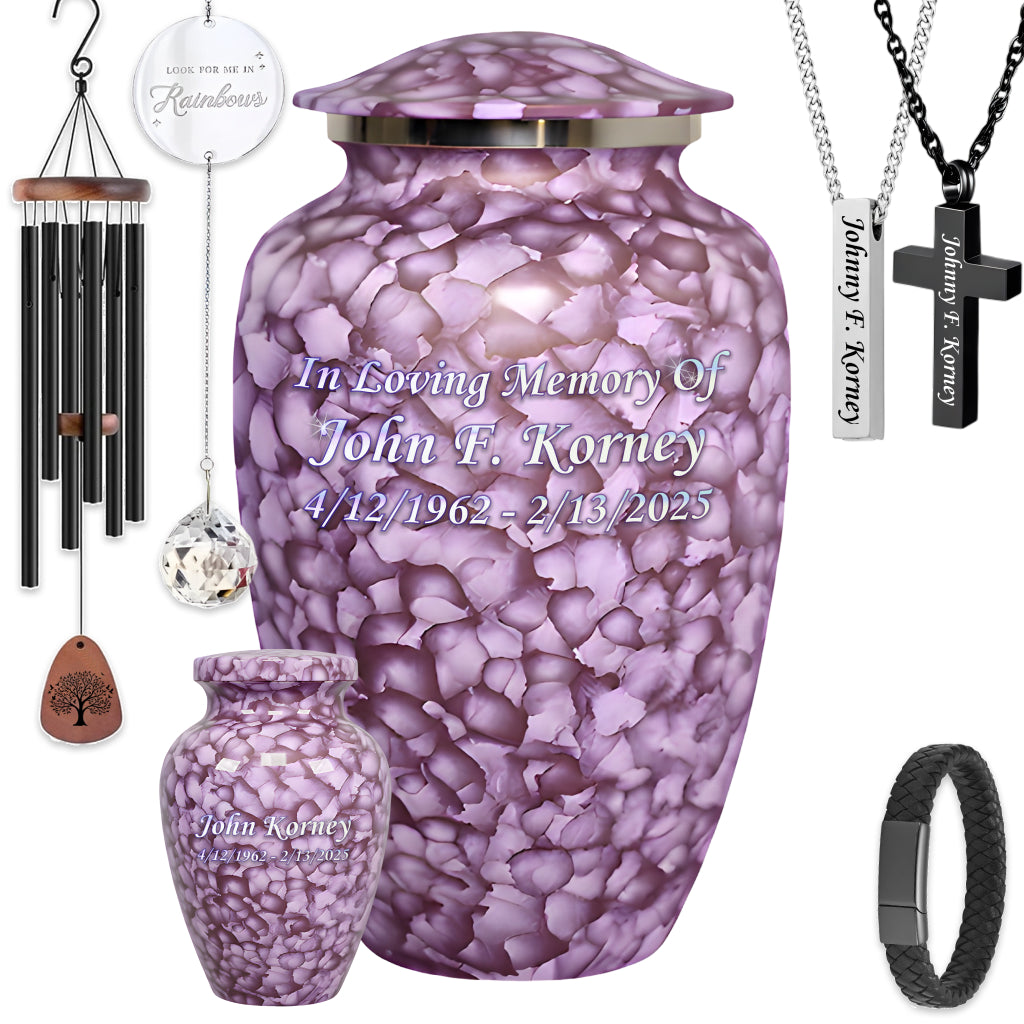 Motif Cloud Cremation Urn