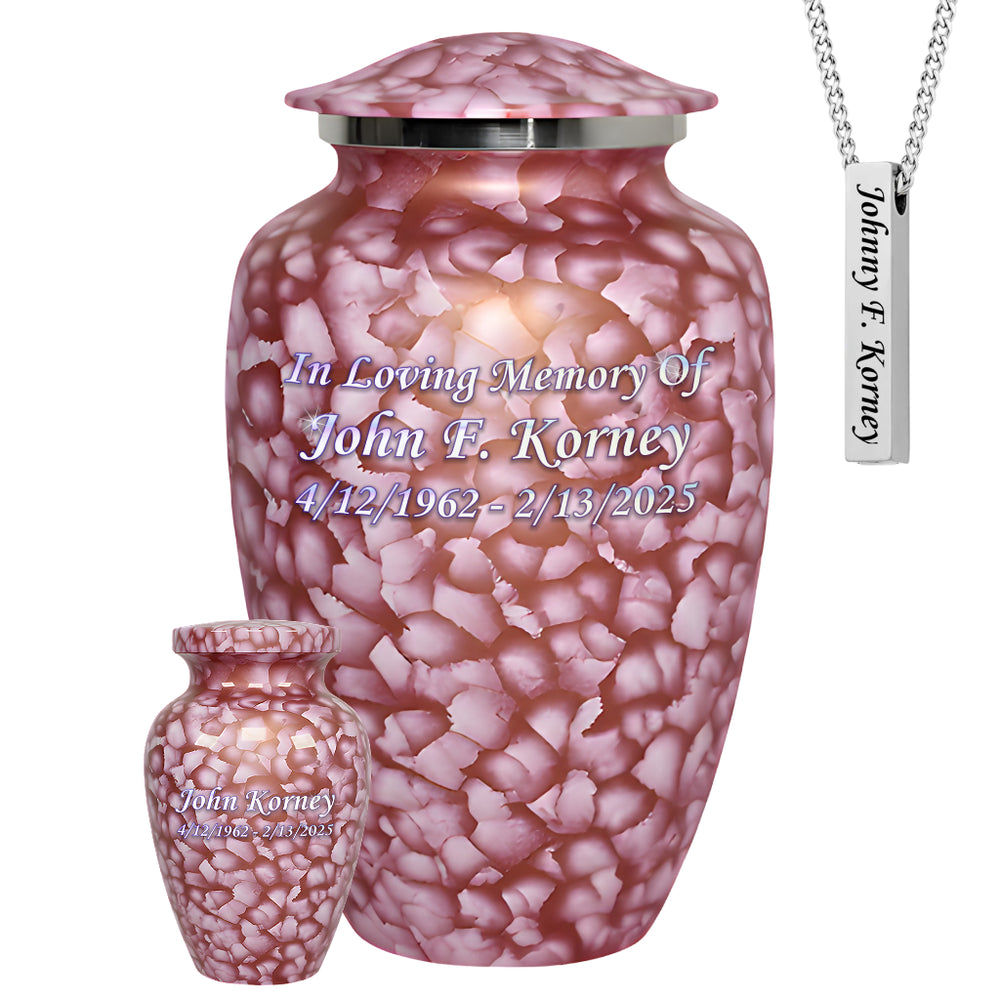Motif Cloud Cremation Urn
