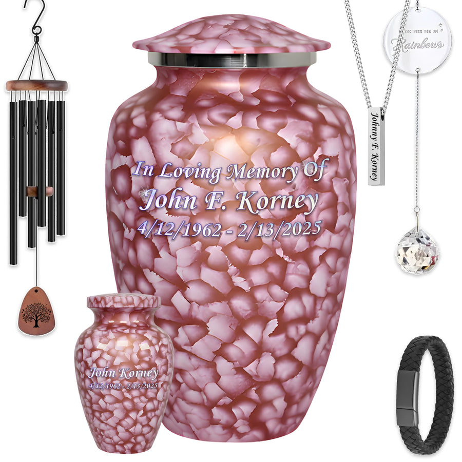 Motif Cloud Cremation Urn