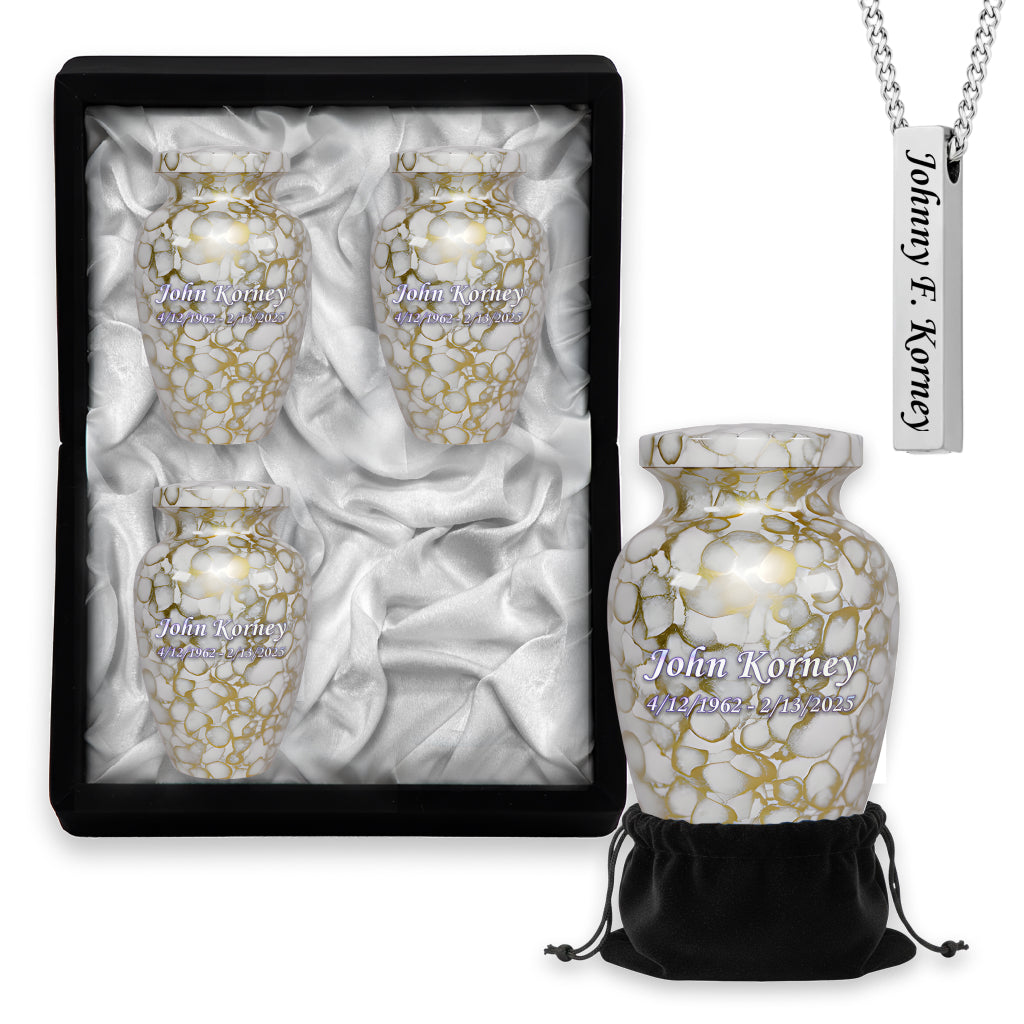 Motif Cloud Cremation Urn