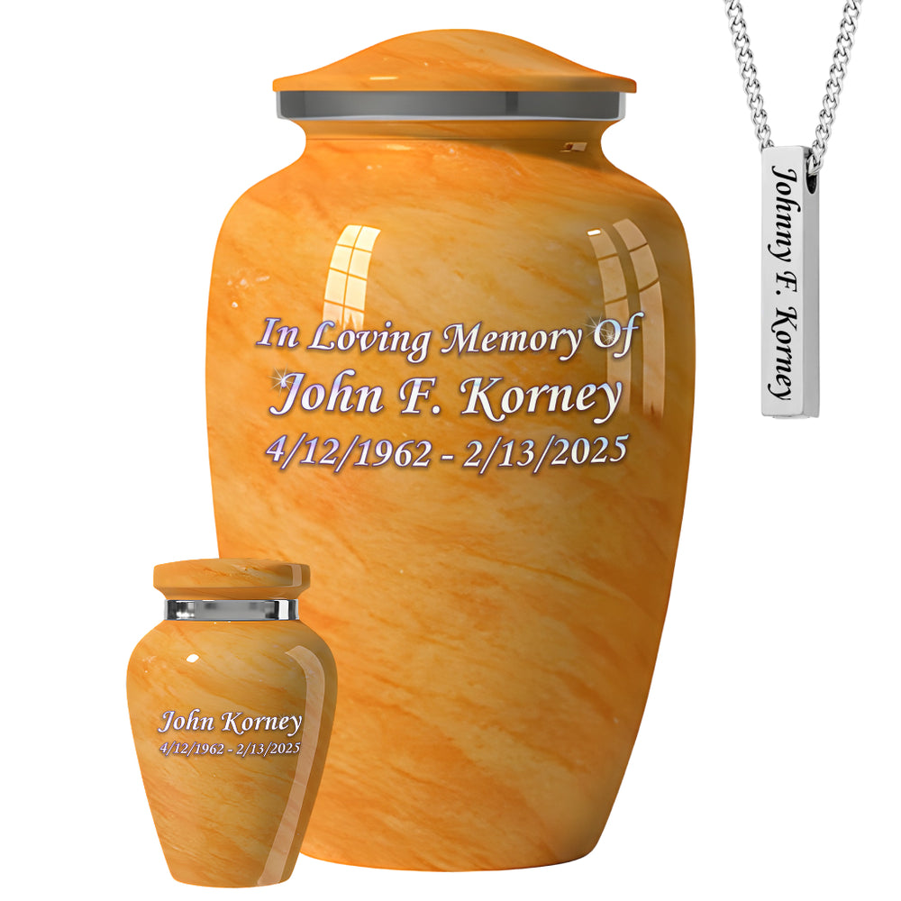 Motif Pastel Cremation Urn
