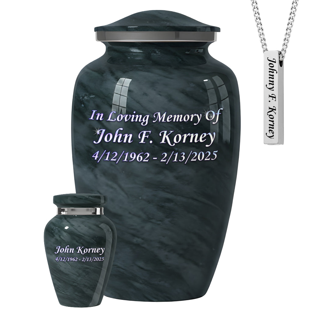 Motif Shadow Cremation Urn