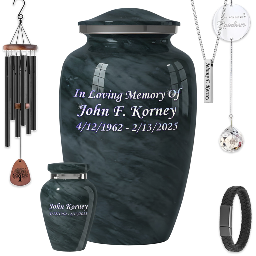 Motif Shadow Cremation Urn