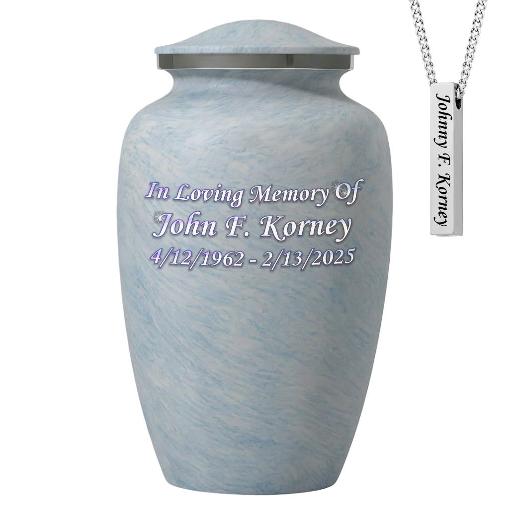Motif Shadow Cremation Urn