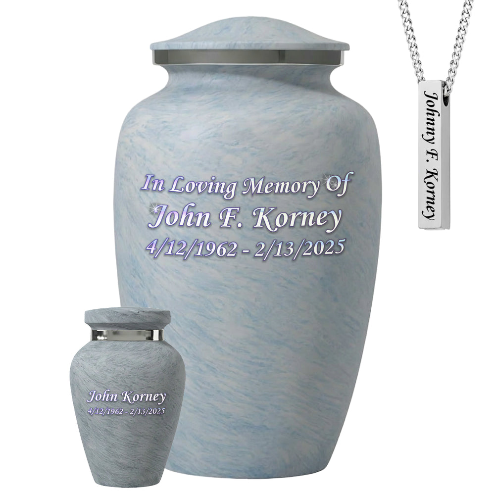 Motif Shadow Cremation Urn