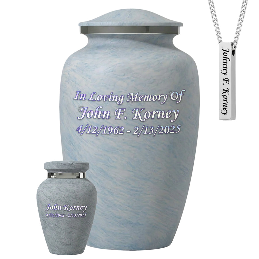 Motif Shadow Cremation Urn