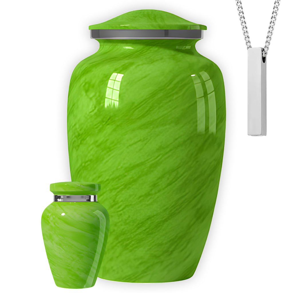 Motif Pastel Cremation Urn