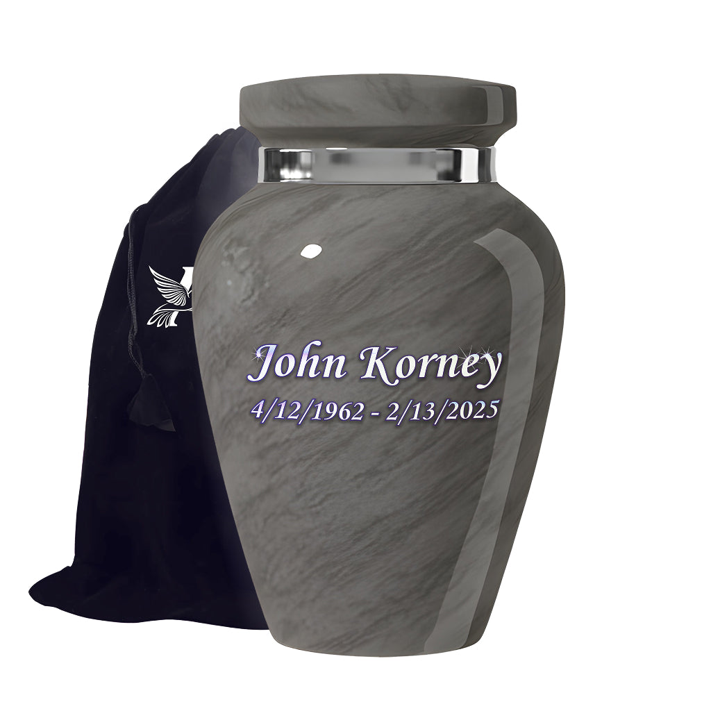 Motif Shadow Cremation Urn