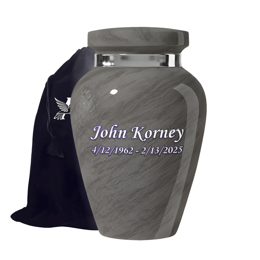 Motif Shadow Cremation Urn
