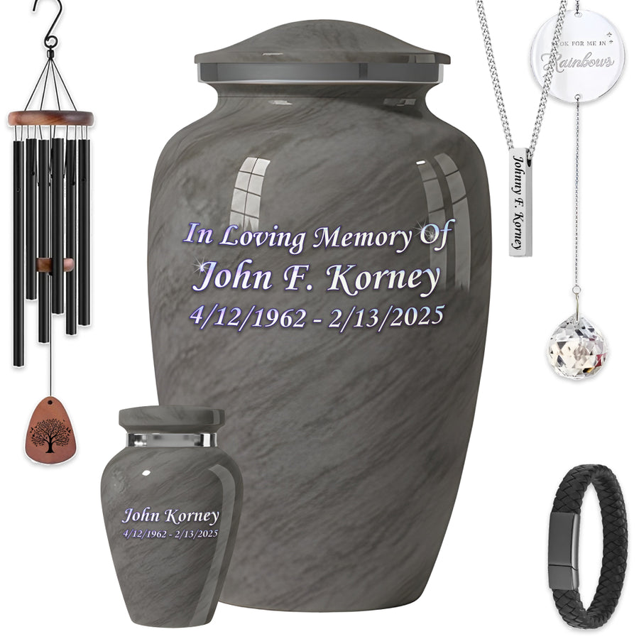 Motif Shadow Cremation Urn