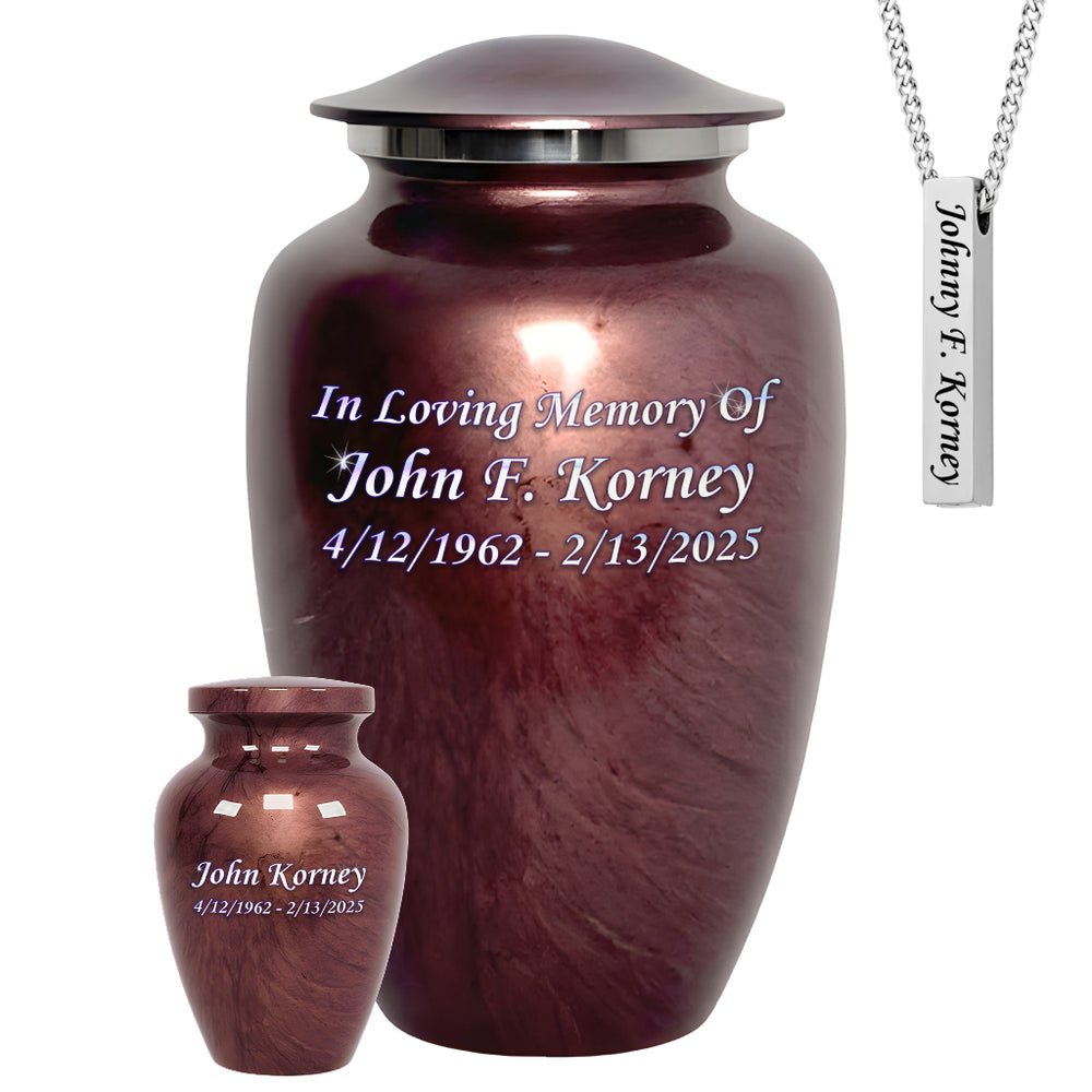 Motif Soft Feel Cremation Urn