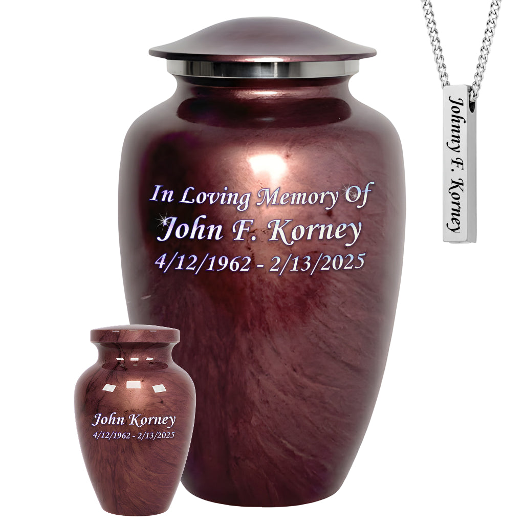Motif Soft Feel Cremation Urn