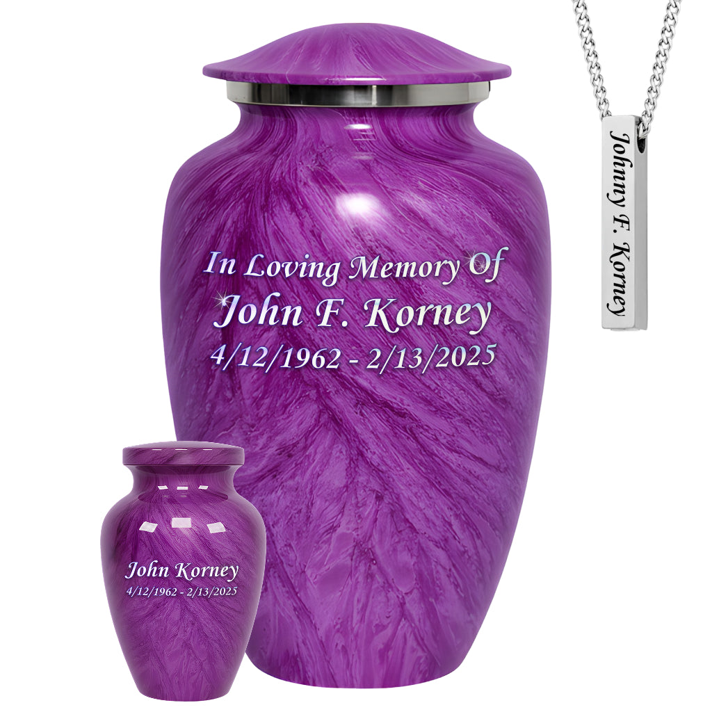 Motif Soft Feel Cremation Urn